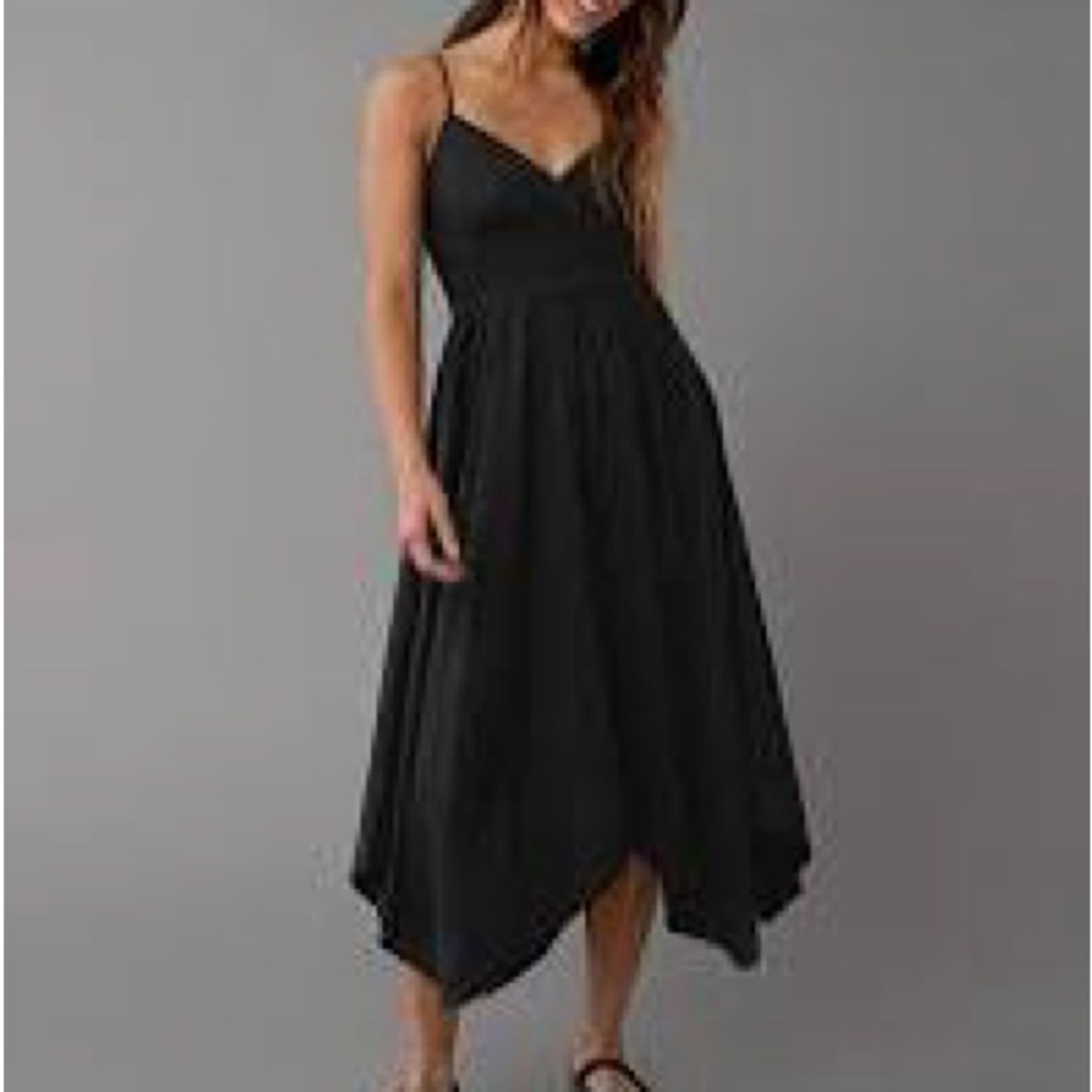 American Eagle Handkerchief Hem Midi Dress XXL